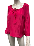 Tommy Hilfiger Blouse zijde maat S roze
