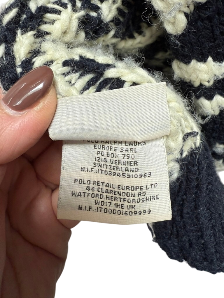 Ralph Lauren Vest maat S donkerblauw