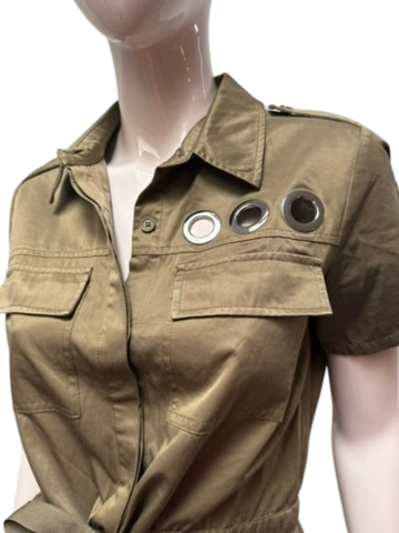 Twinset Blouse maat S Olijfgroen