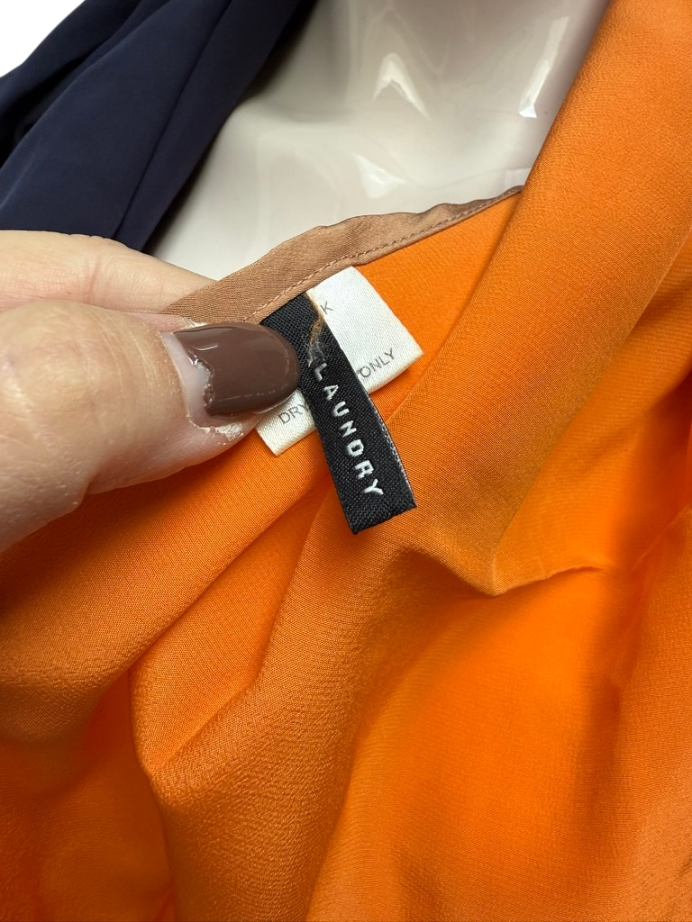laundry industry Sjaal maat Paars, Oranje, Navy