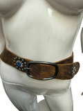 cowboys belt riem maat 95 Bruin