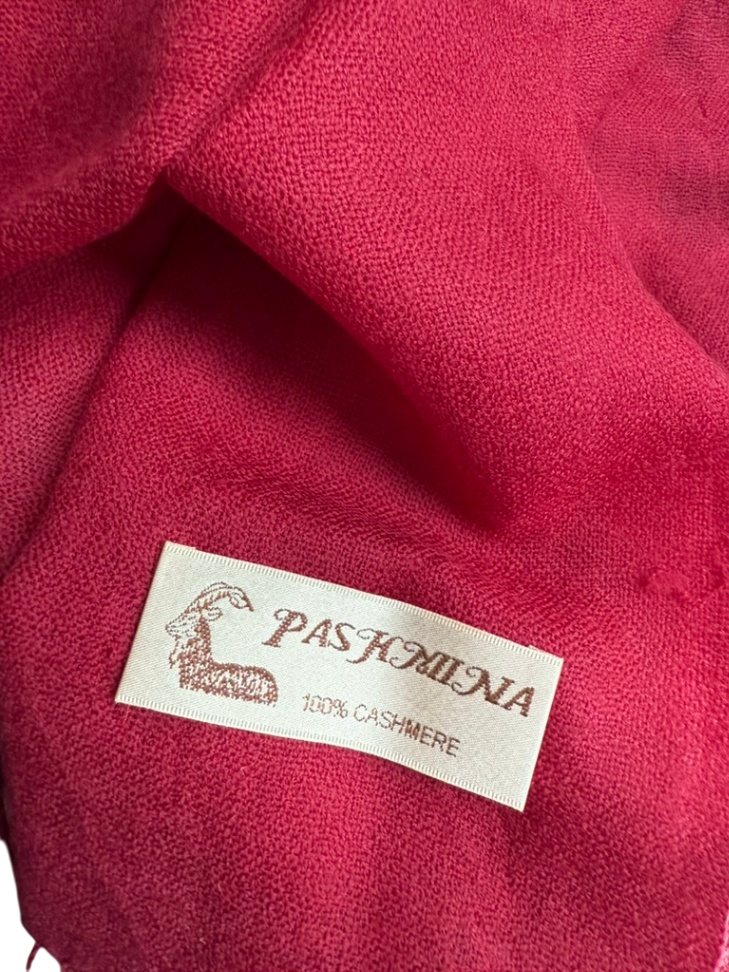 pashmina Sjaal maat Fuchsiaroze