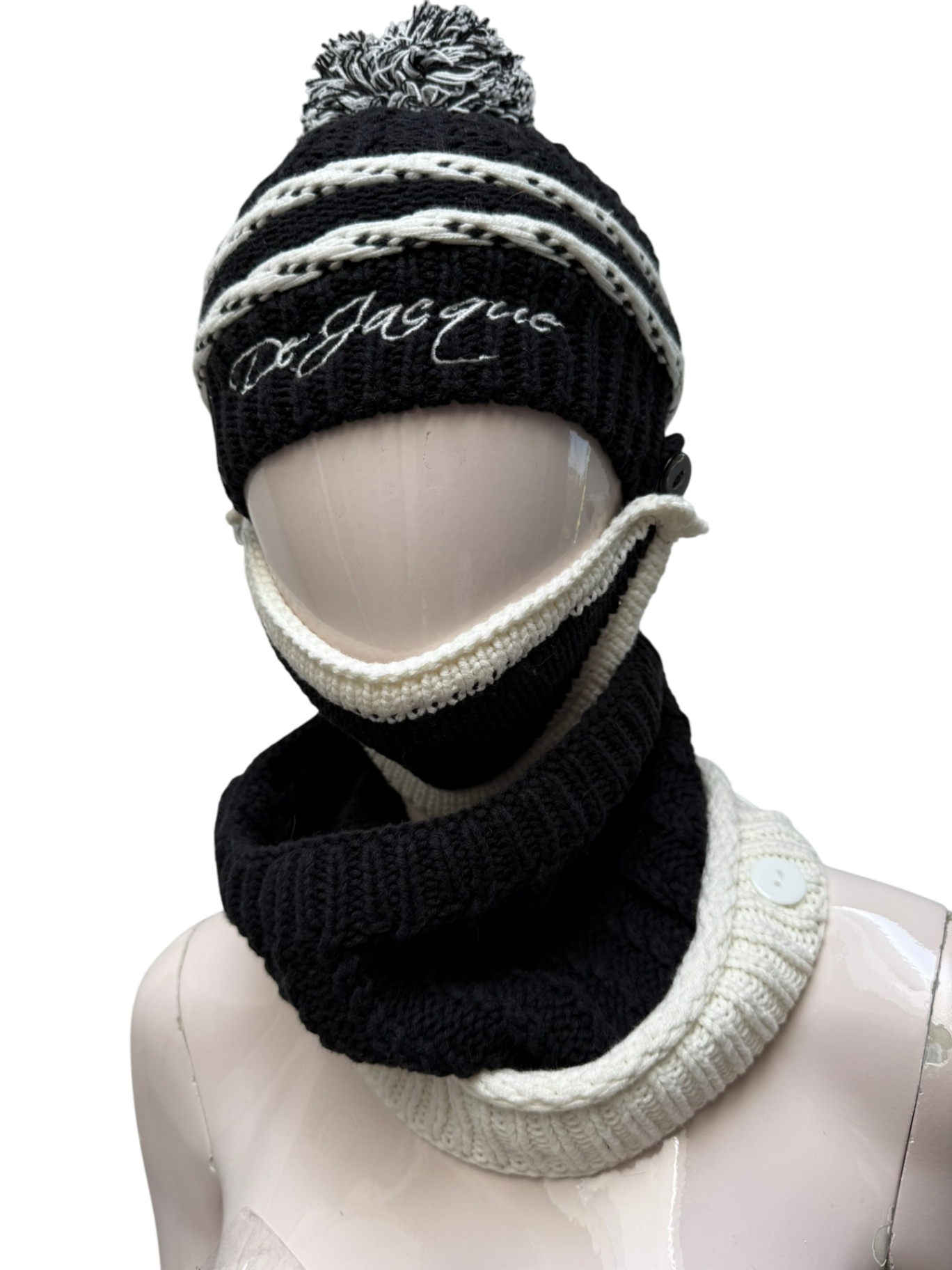 Dejacque Accessoires, Set maat Zwart en wit