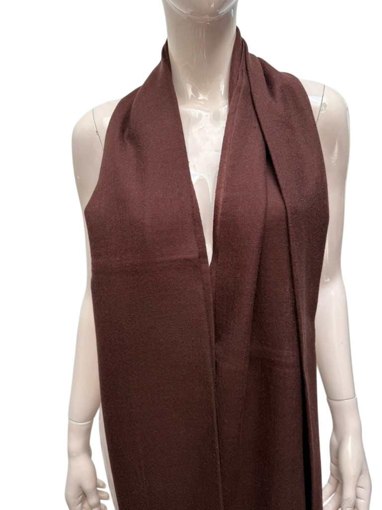 pashmina Sjaal maat Bruin