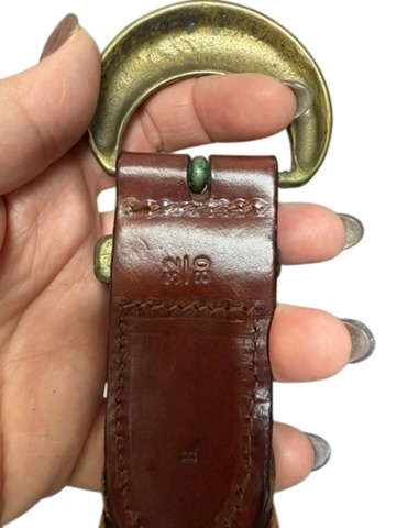 Mulberry Riem maat 80 Bruin leder