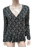 MARIE SIXTINE Blouse maat M blauw