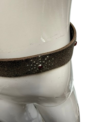 pepe jeans riem maat 80 bruin