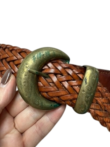 Mulberry Riem maat 80 Bruin leder