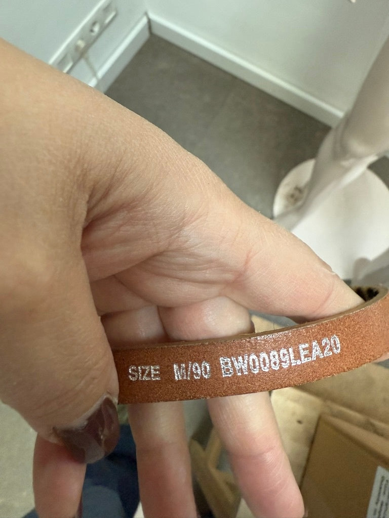 Guess Riem maat 90 cm Bruin luipaard