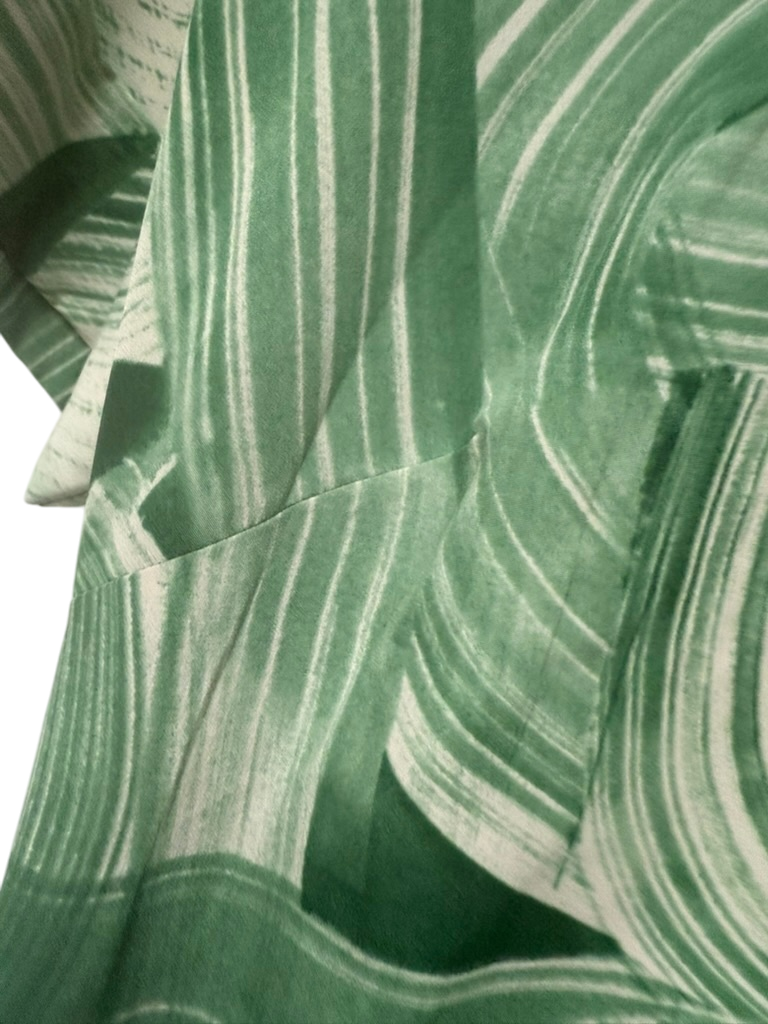 ESSENTIEL ANTWERP Jurk maat 40 groen, wit