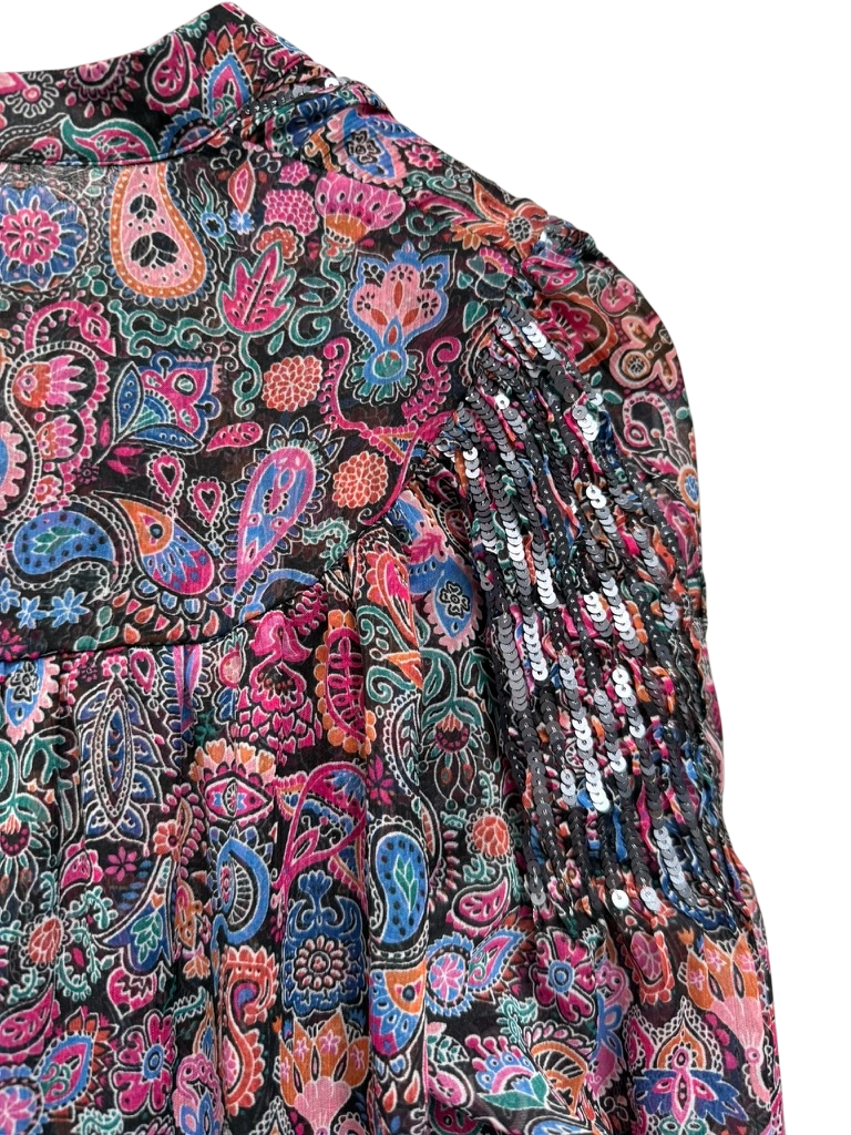 Zadig & Voltaire Jurk maat S Multicolor