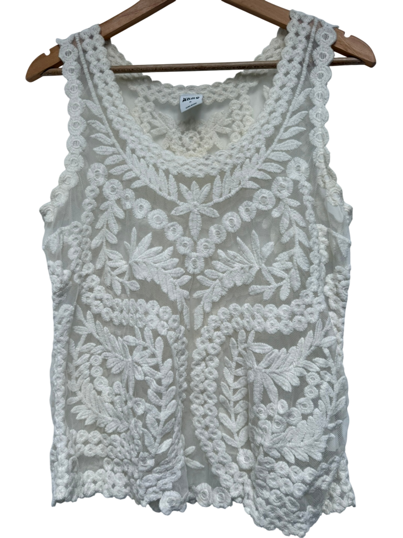 Vero Moda Top maat XL Off-white