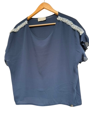 Amelie & Amelie Top maat M blauw