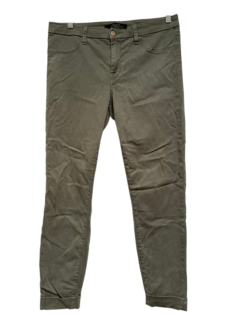 Jbrand Broek maat M Olijfgroen