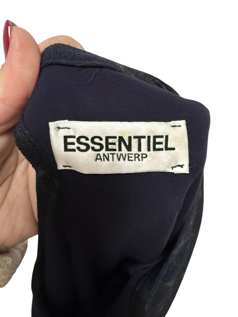 ESSENTIEL ANTWERP Jurk maat 40 donkerblauw