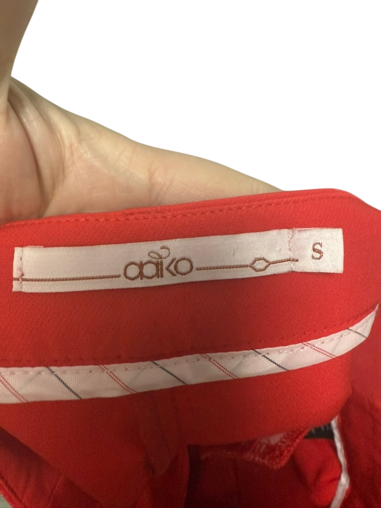 Aaiko Broek maat S rood