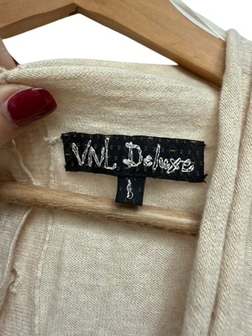 Vanilia Vest maat S Beige
