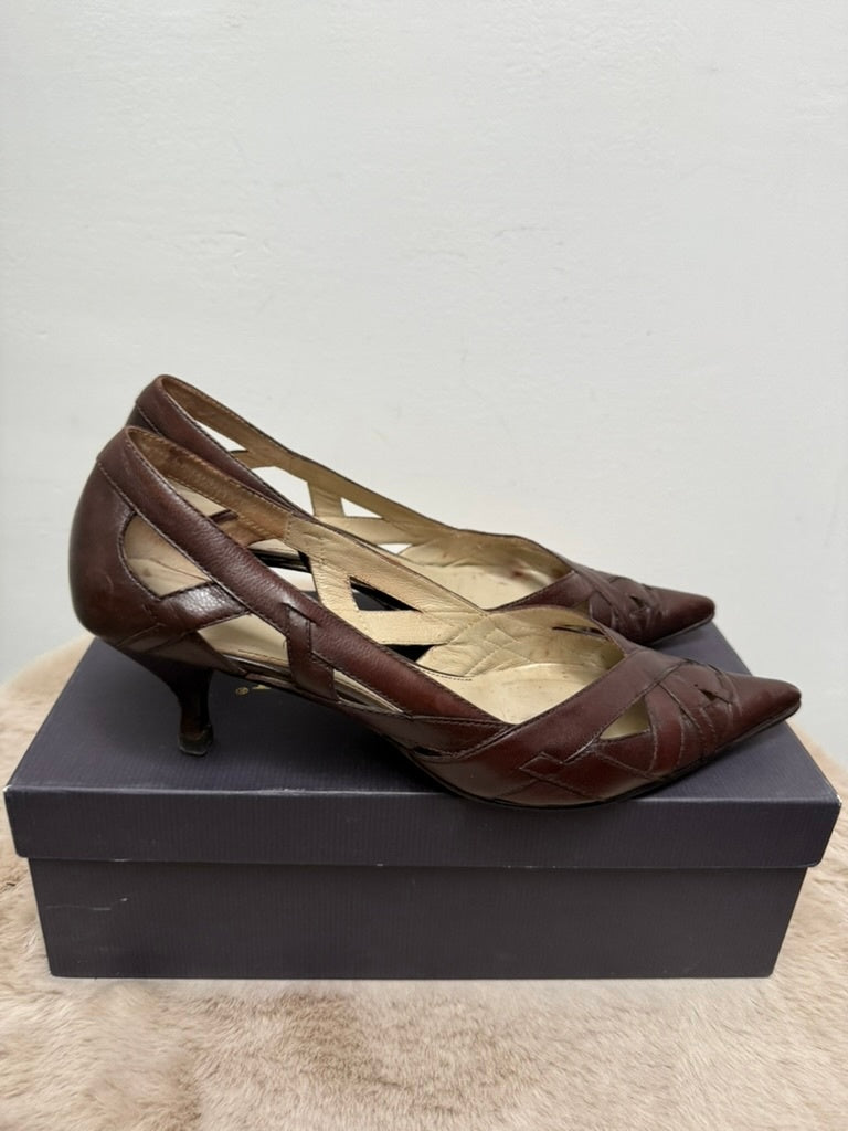 Lazzarini Pumps maat 38 Bruin