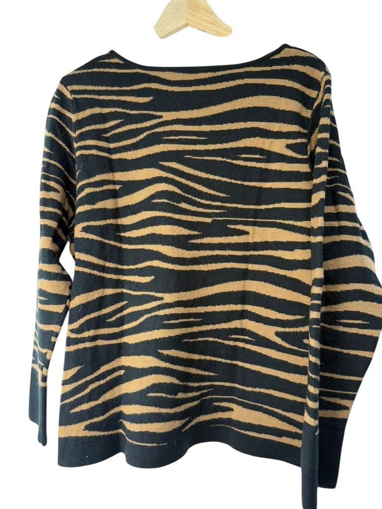 Mayerline Trui maat XXL Beige en zwart