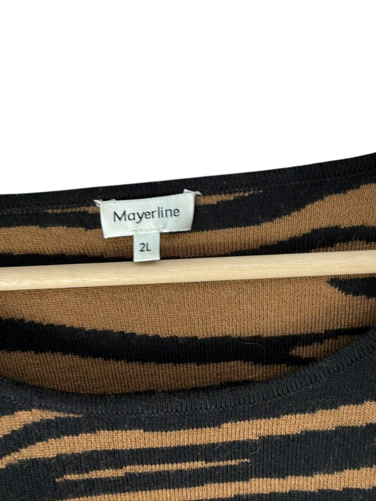Mayerline Trui maat XXL Beige en zwart