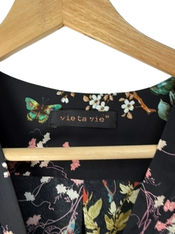 Vie ta vie Blouse maat M meerkleurig; zwart
