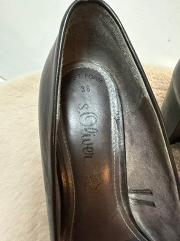 S. oliver Pumps maat 38 Zwart