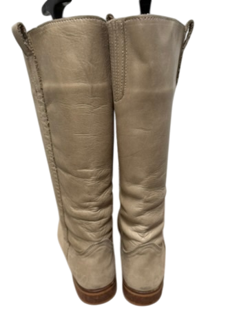 Lange laarzen maat 41 Beige