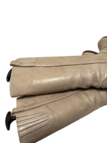 Lange laarzen maat 41 Beige