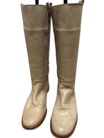 Lange laarzen maat 41 Beige