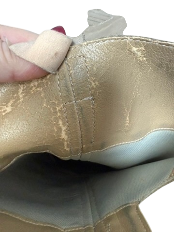 Lange laarzen maat 41 Beige