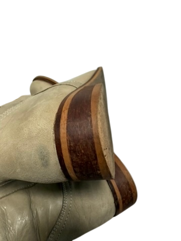 Lange laarzen maat 41 Beige