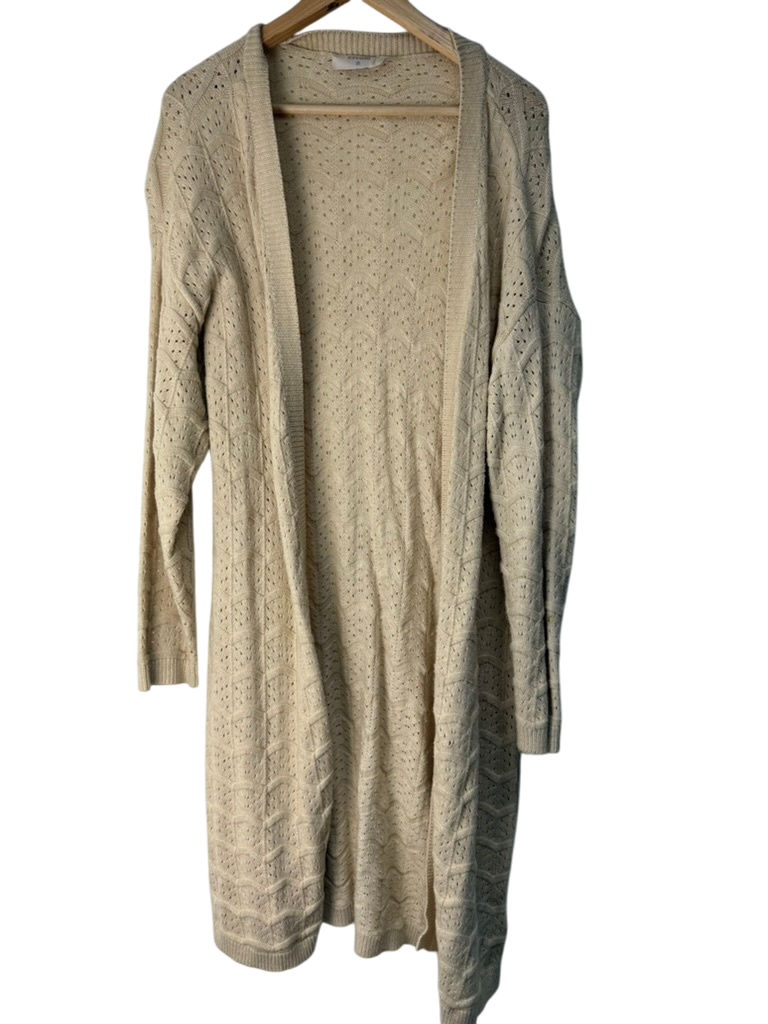 Cream Vest maat L/XL Beige