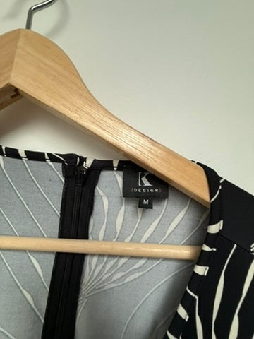 K-design Jumpsuit maat M Zwart en beige