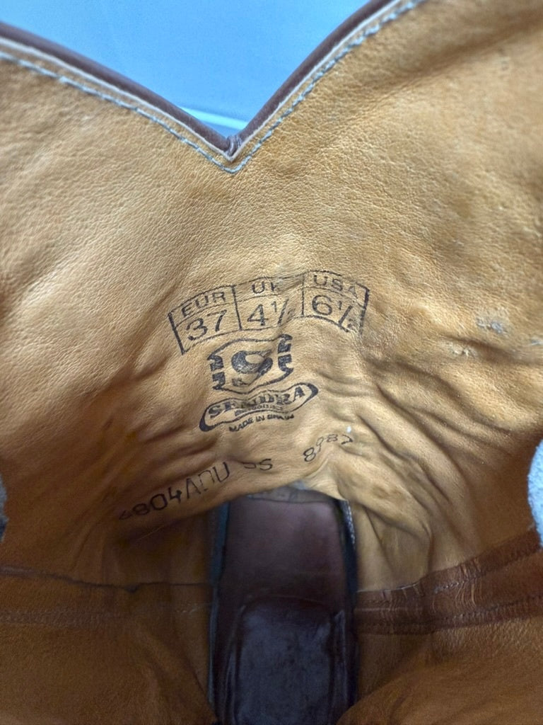 Sendra Laarzen maat 37 lichtgrijs