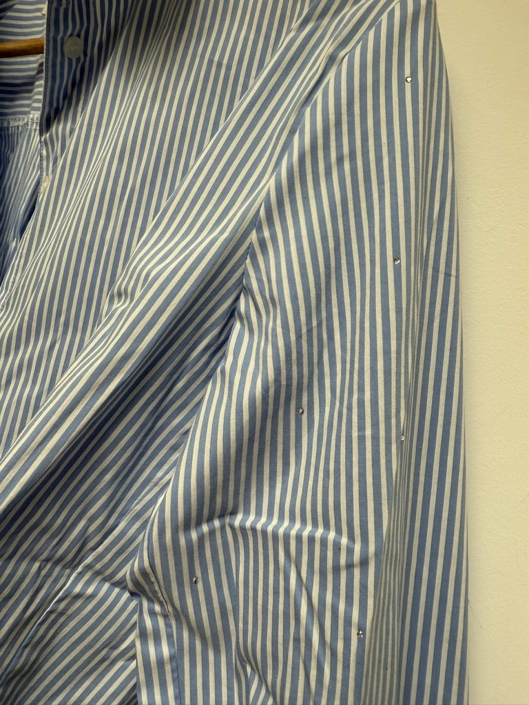 Cartoon Blouse maat 36 Blauw en wit gestreept