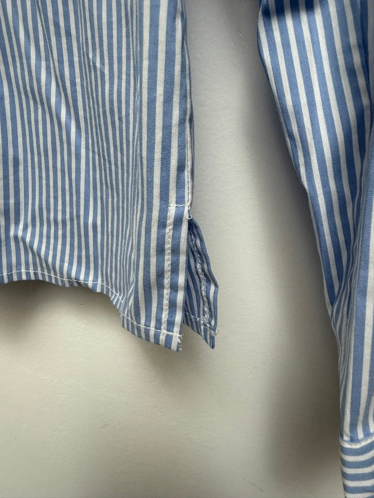 Cartoon Blouse maat 36 Blauw en wit gestreept