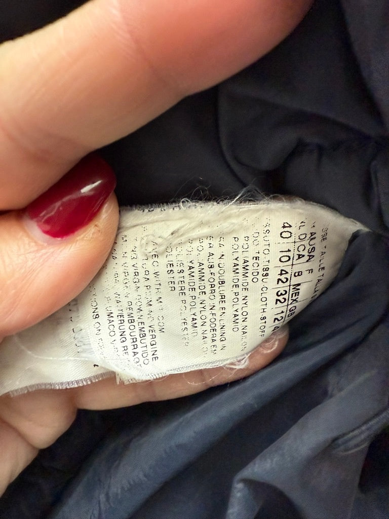 MaxMara Weekend Jas maat 40 Donkerblauw