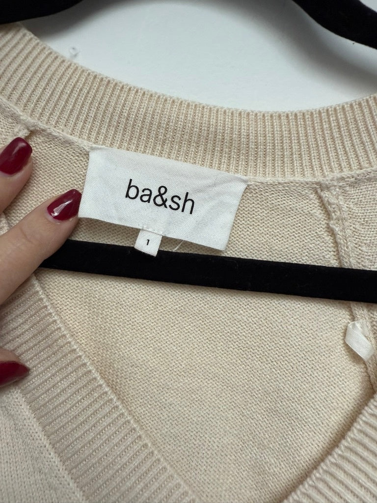 ba&sh Trui maat S creme