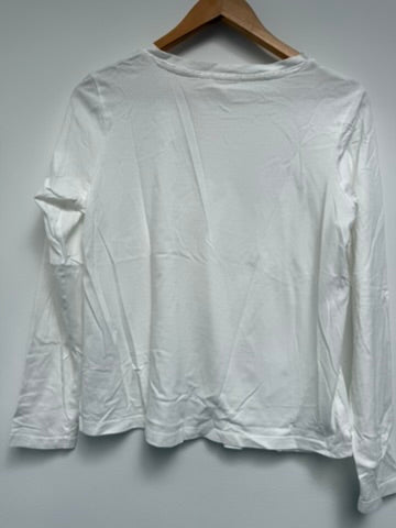 S. oliver Longsleeve maat 36 wit