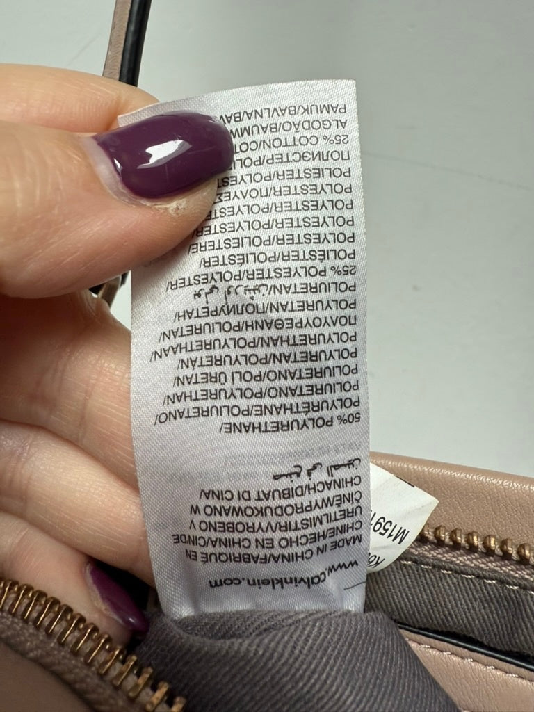 Calvin Klein Crossbody Tas Beige