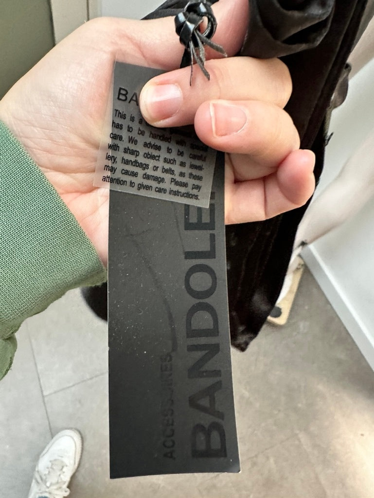 Bandolera Sjaal nieuw Zwart