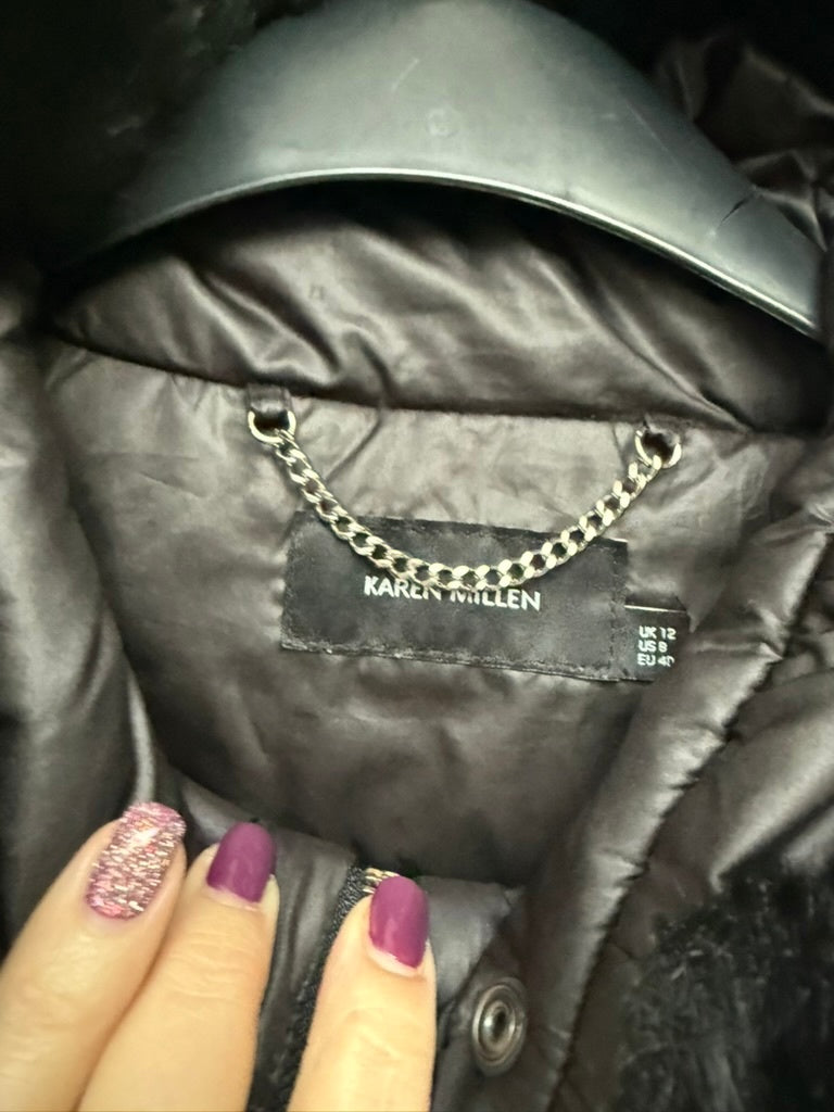 Karen Millen Jas maat 40 Zwart