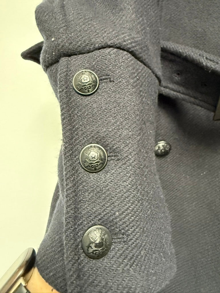 Mango Jas maat XS donkerblauw