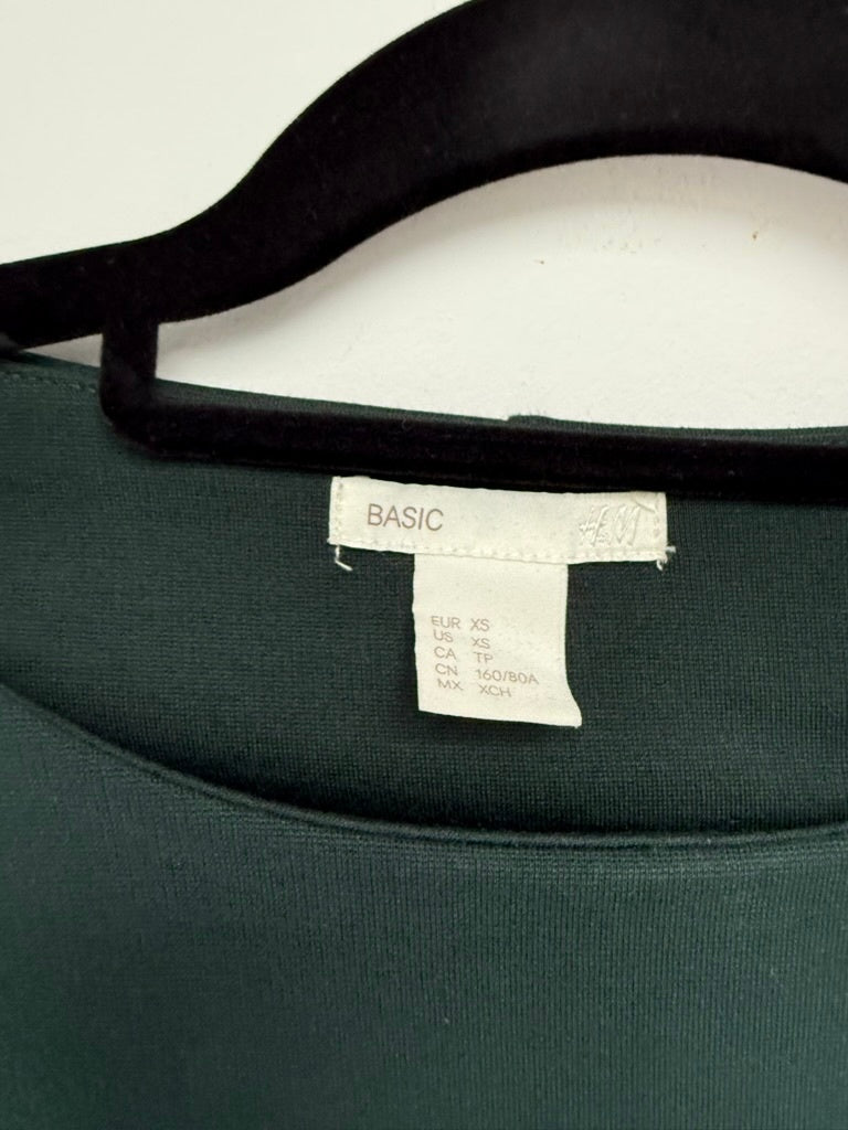 H&M Jurk maat XS Groen