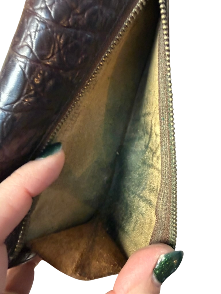 Mulberry Portemonnee vintage Bruin