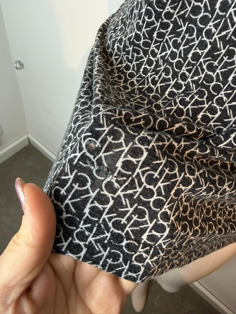 CK (Calvin Klein) Top maat M zwart; wit