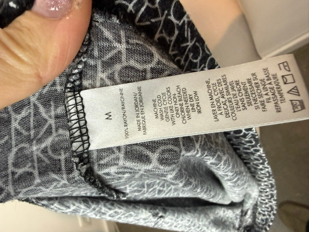 CK (Calvin Klein) Top maat M zwart; wit