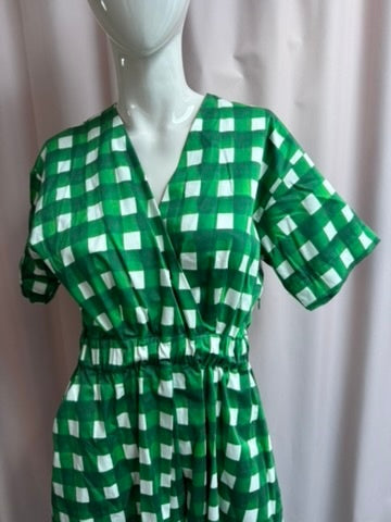 Jasper Conran London Jurk maat 38 Groen en wit