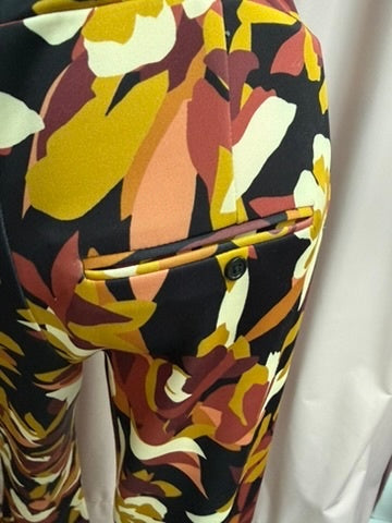 Corel Amsterdam Broek maat 36 Multicolor (rood, geel, zwart, beige)