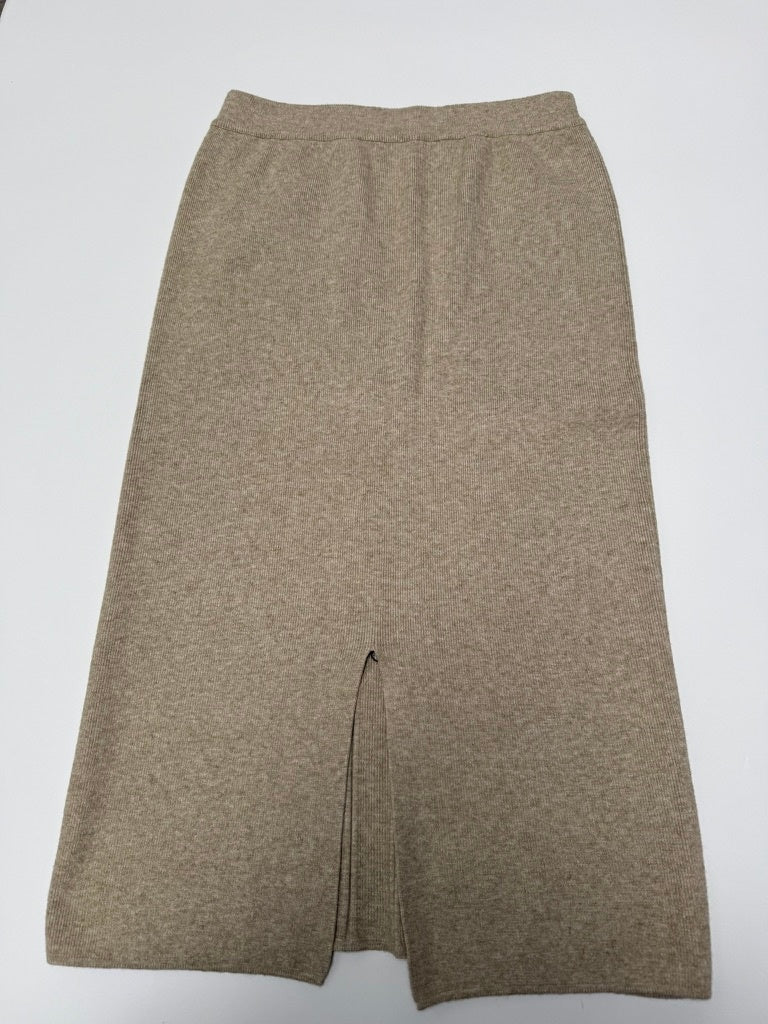 Rok met stretch maat M Beige